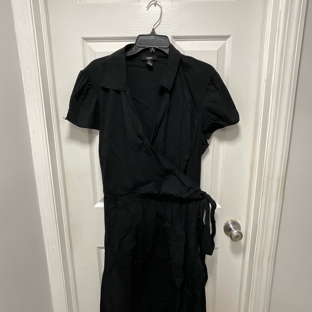 Alfani Black Maxi Wrap Dress Size 20W